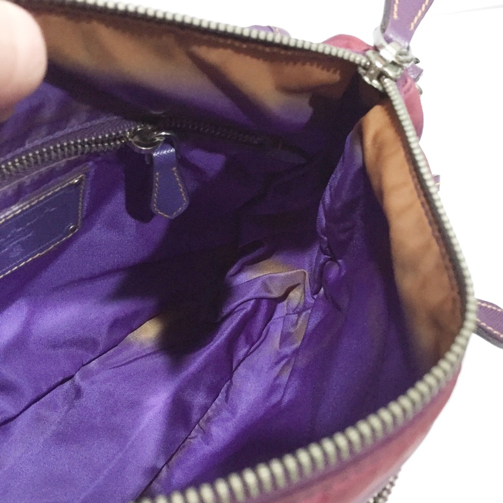 ❤️SOLD❤️Prada purple Tessuto nylon crossbody bag - Picture 9 of 11
